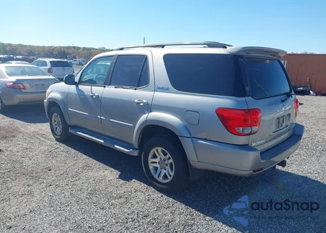 2005 Toyota Sequoia Limited V8 из США, поврежденный, VIN 5TDBT48A75S235018